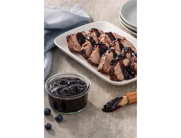 Bbq sause blueberry food facts