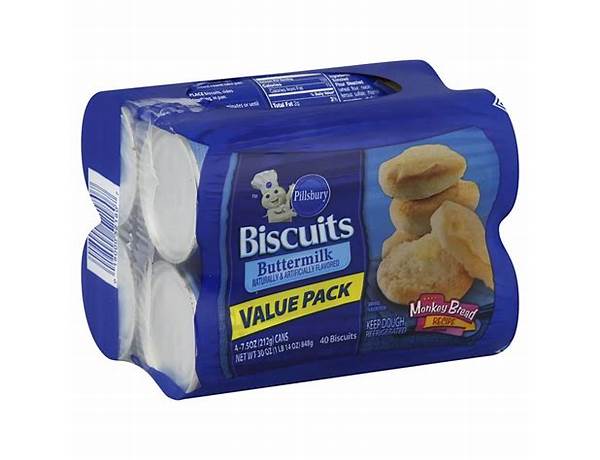 Bc home style biscuit 4pack ingredients