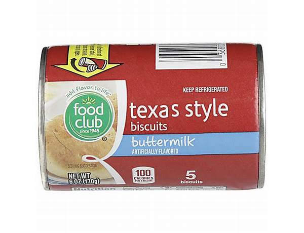 Bc texas style biscuit 10ct food facts