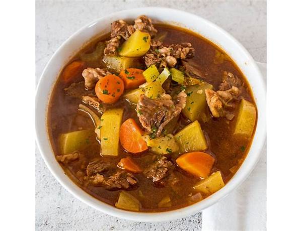 Beef bone broth stew food facts