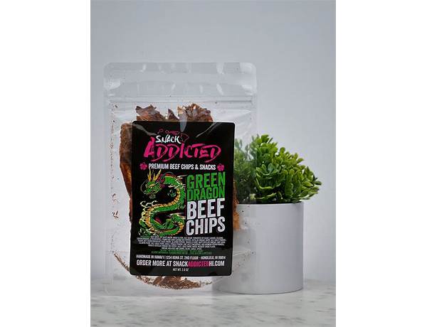 Beef chips crispy beef jerky food facts