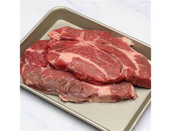 Beef chuck steak food facts