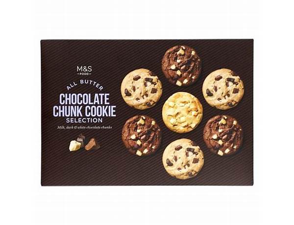 Bel air all butter chocolate chunk cookies 6 ct food facts