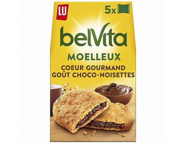Bel vita moelleux chocolat noisette food facts