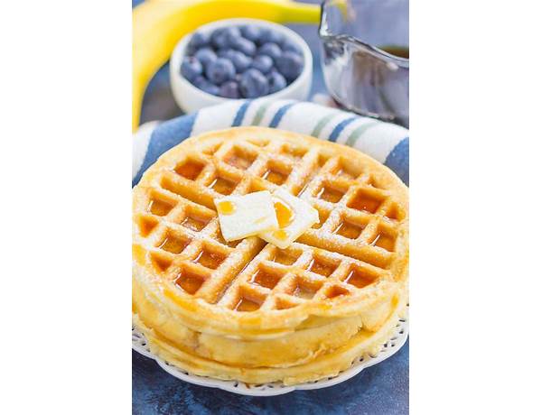 Belgian butter waffles food facts