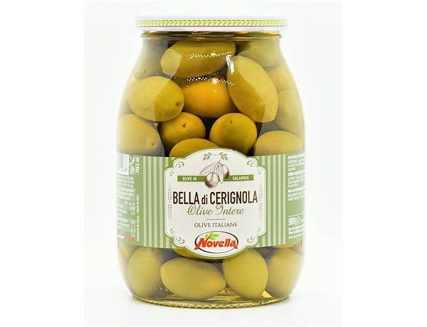 Bella cerignola olives - food facts