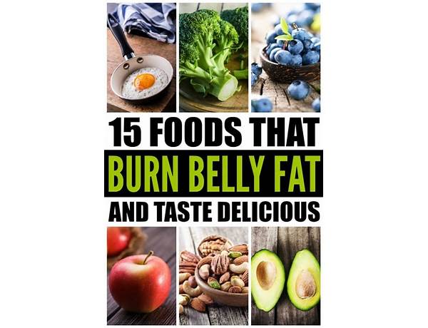 Belly fat burner food facts