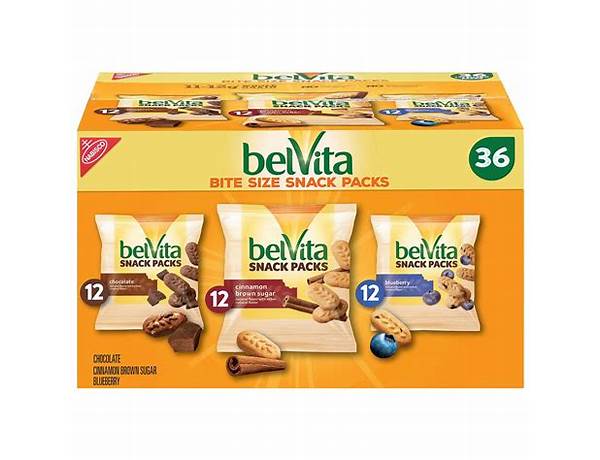 Belvita cookies bites 1x1 oz food facts