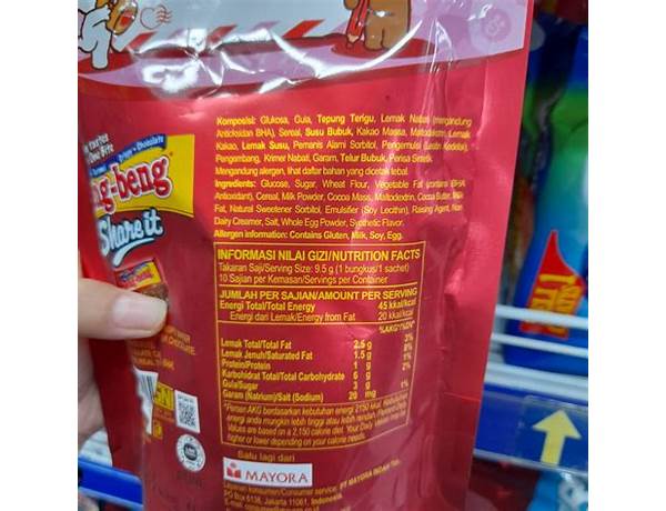 Beng beng nutrition facts