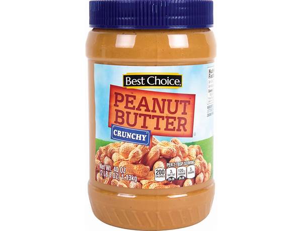 Best choice peanut buttert nutrition facts