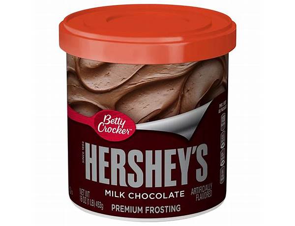 Betty crocker hershey's milk chocolate frosting ingredients