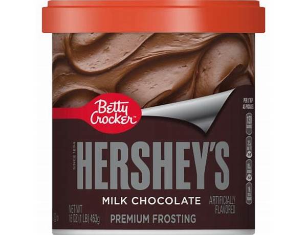 Betty crocker hershey's milk chocolate frosting nutrition facts