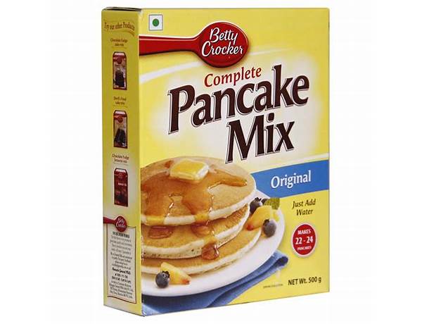Betty crocker pancake and baking mix nutrition facts