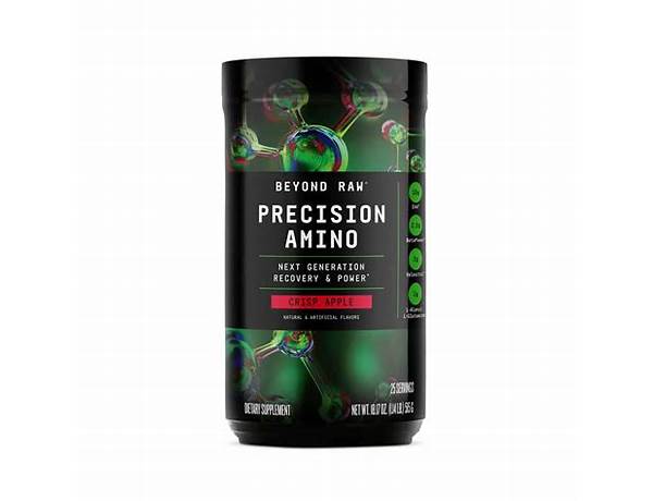 Beyond raw precision amino ingredients