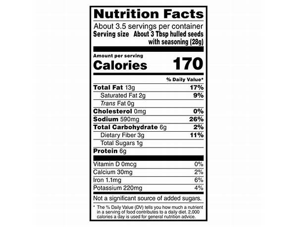 Big bag spitz dill pickle nutrition facts