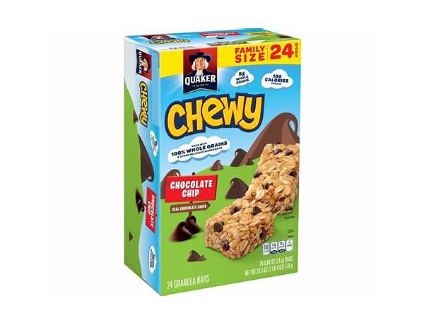 Big chewy chocolate chip food facts