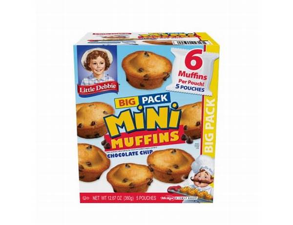 Big pack mini muffins food facts