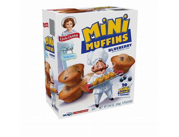Big pack mini muffins ingredients