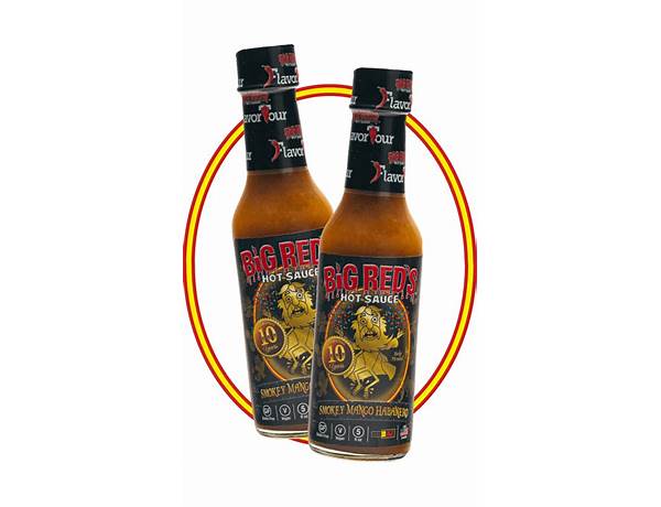 Big red's smokey habanero sauce food facts