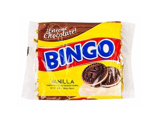 Bingo vanilla pack ingredients