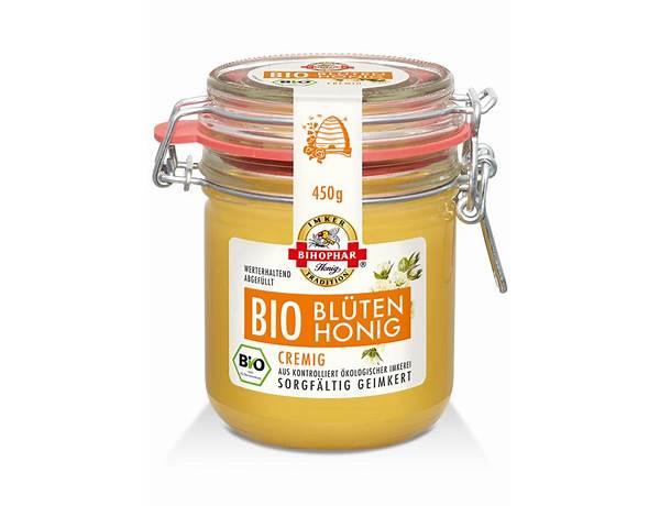 Bio organic blüten honig food facts