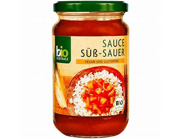 Bio sauce süß sauer ingredients