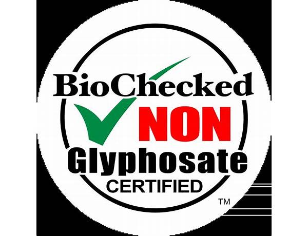 Biochecked-non-glyphosate-certified, musical term