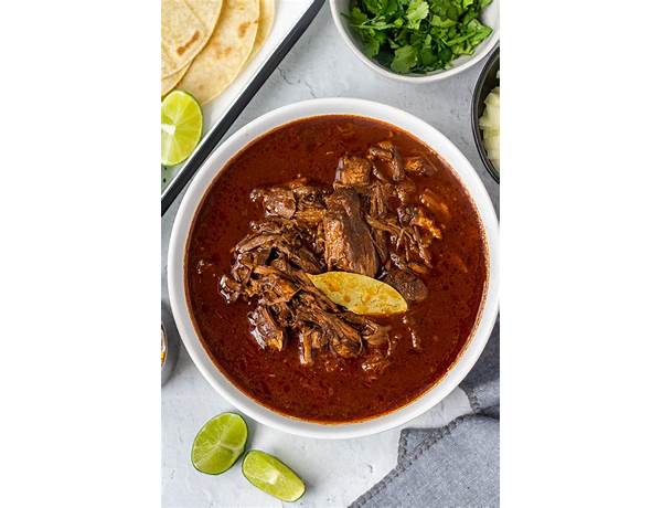 Birria inspired beef soup nutrition facts