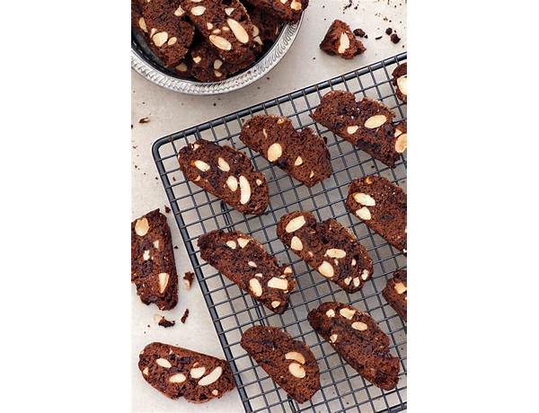 Biscotti with chocolate & hazelnuts food facts