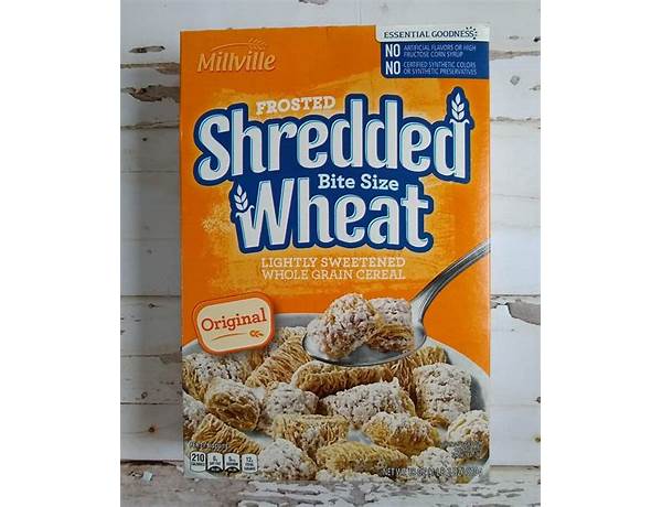 Bite-sized frostes shredded wheat food facts