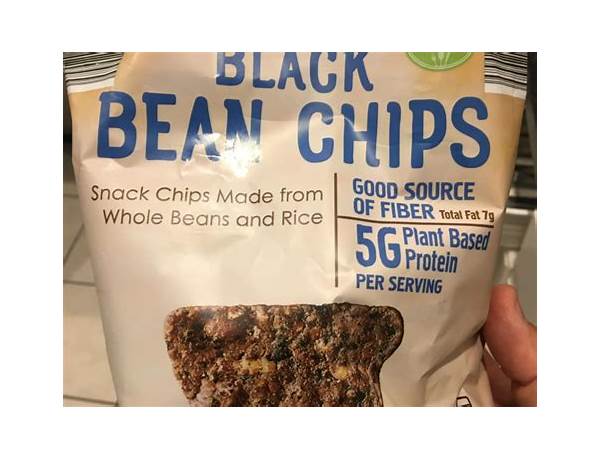 Black beans chips food facts