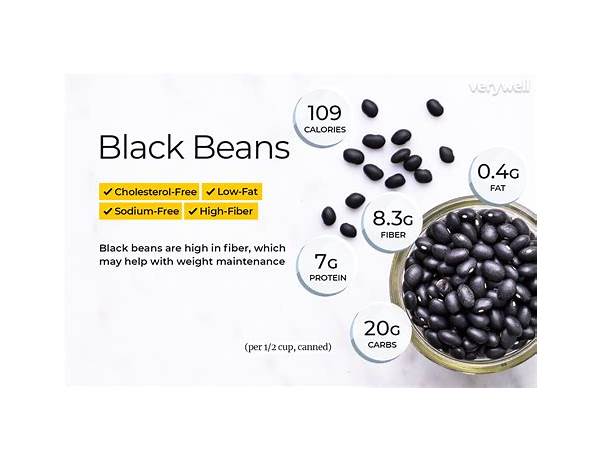 Black beans nutrition facts