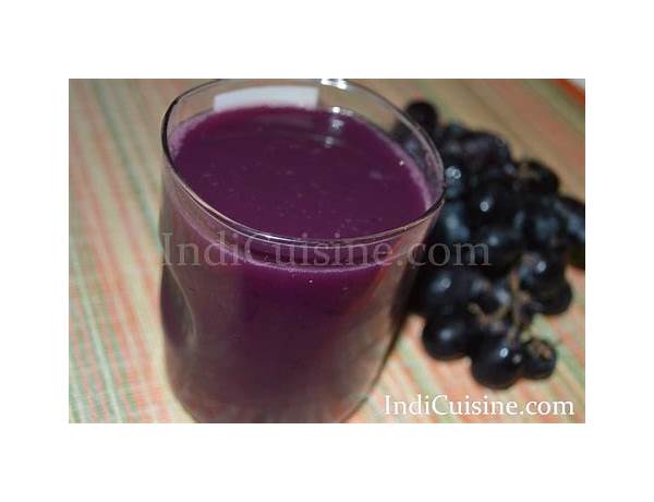 Black grape juice ingredients