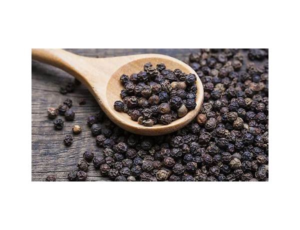 Black peppercorns ingredients