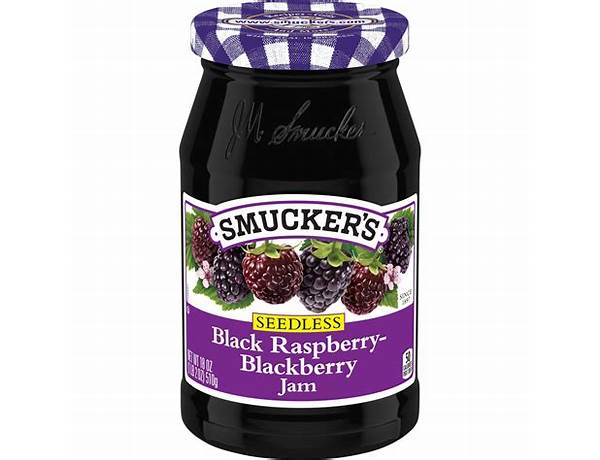 Black raspberry jam food facts