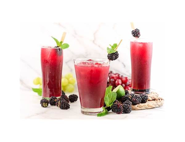 Blackberry- citrus drink ingredients