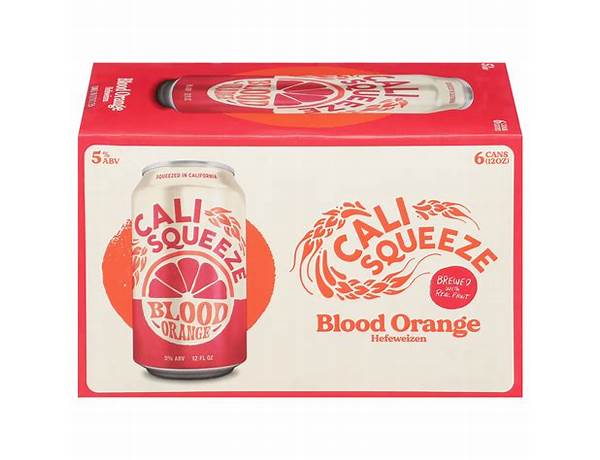 Blood orange hefeweizen nutrition facts