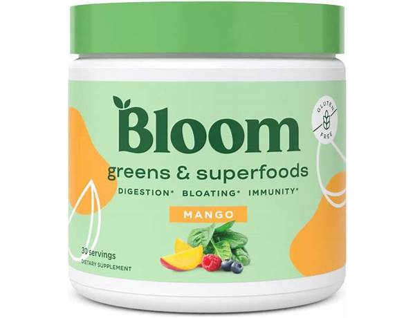 Bloom food facts