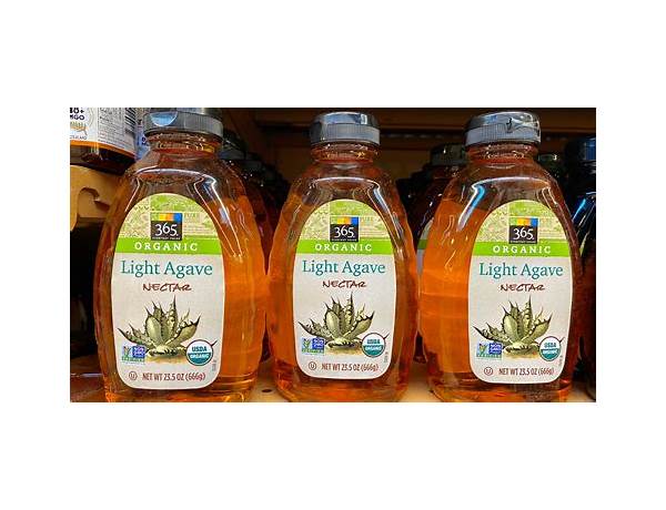 Blue agave nectar ingredients