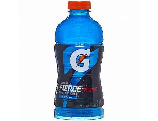 Blue cherry thirst quencher, blue cherry food facts