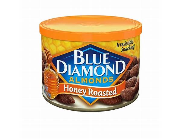 Blue diamond honey roasted almonds food facts