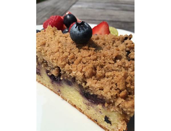 Blueberry coffee cake food facts
