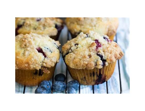 Blueberry muffin food facts