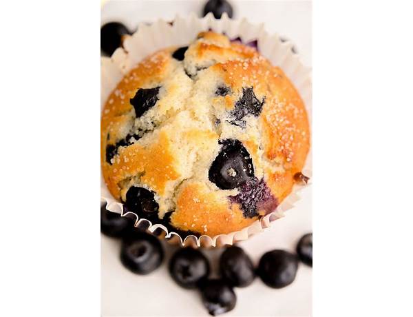 Blueberry muffin ingredients