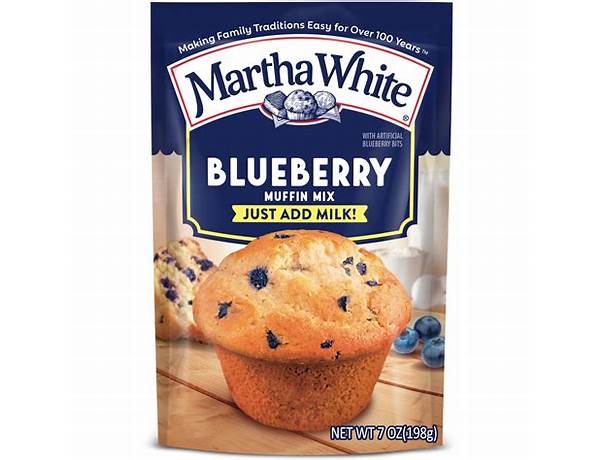 Blueberry muffin mix food facts