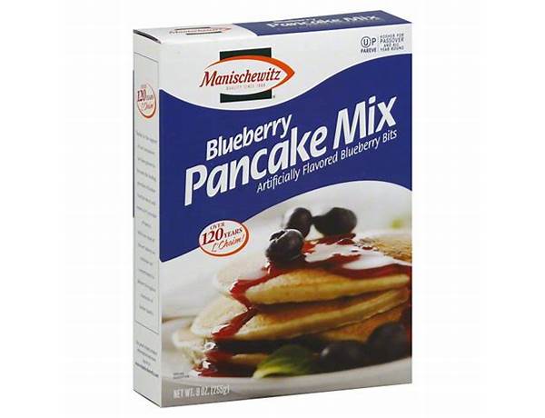 Blueberry pancake mix food facts