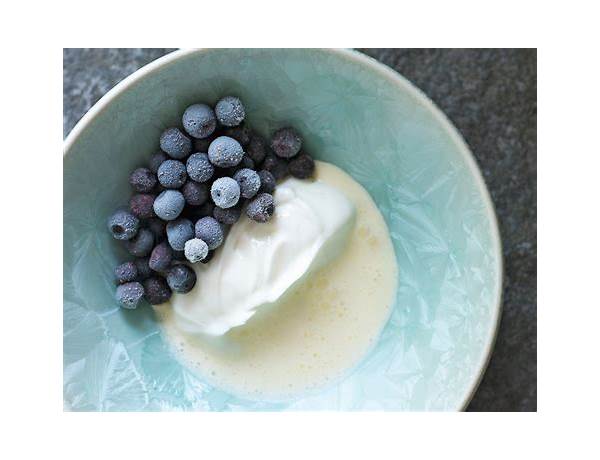 Blueberry skyr food facts