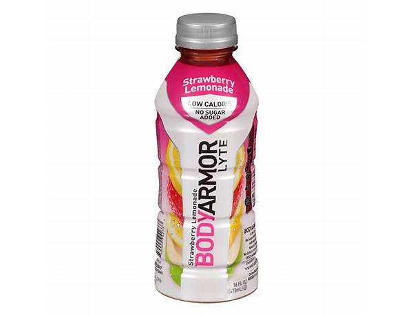 Body armor lyte strawberry lemonade food facts