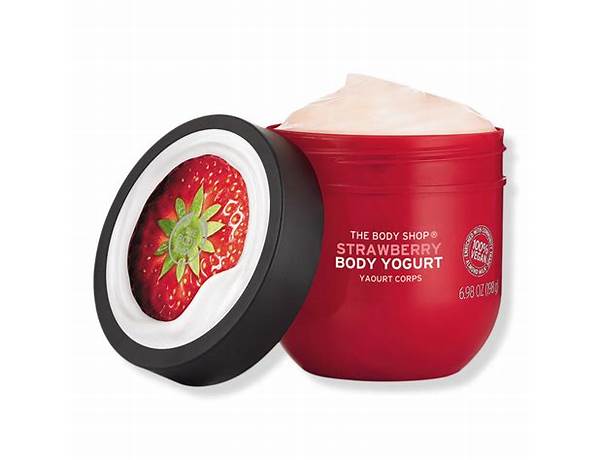 Body shop: body yogurt - food facts