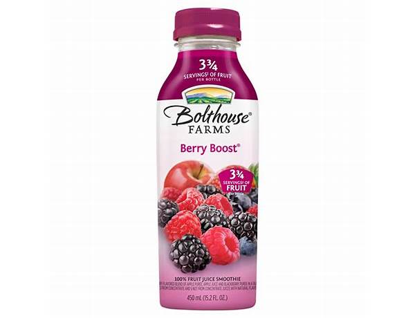 Bolthouse farm berry boost food facts